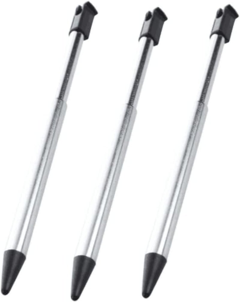 Retractable Replacement Stylus Touch Pen for Nintendo 3DS，Pack of 3